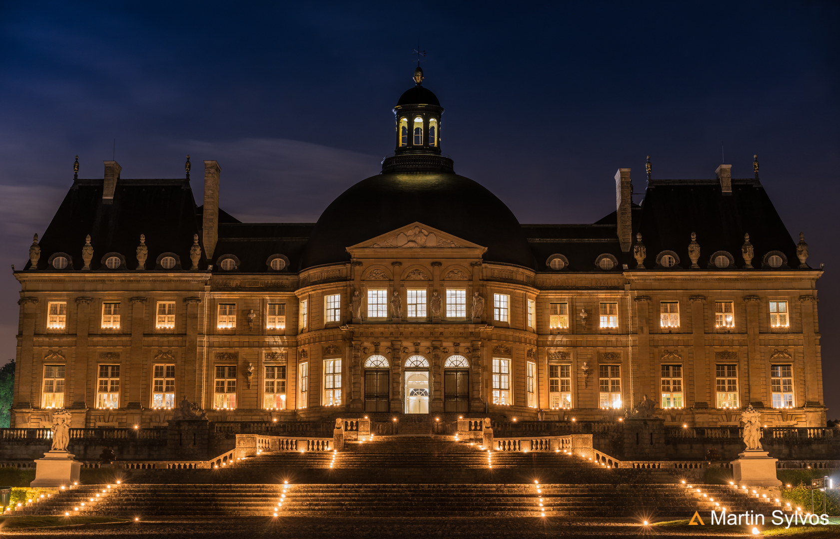 Château de Vaux le Vicomte, soirée aux chandelles